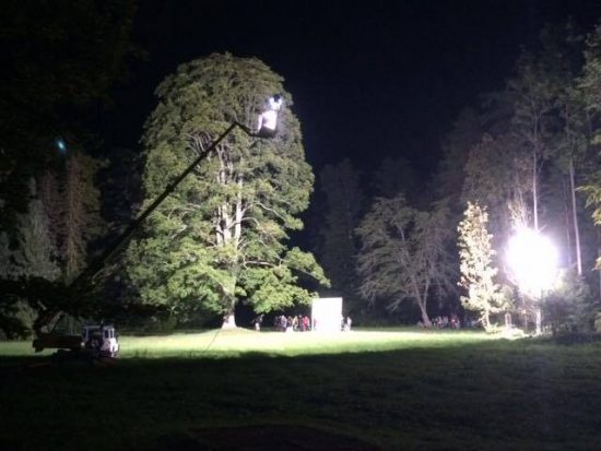 Opäť sme svietili pri nakrúcaní filmu na Betliari 2